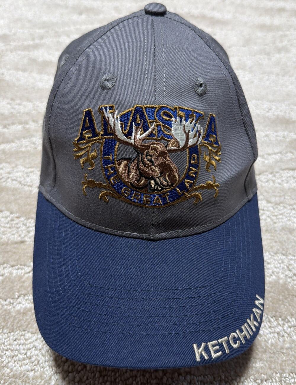 Ketchikan Alaska Moose The Great Land Trucker Dad Hat